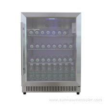 32 inches undercounter stainless steel outdoor fridge